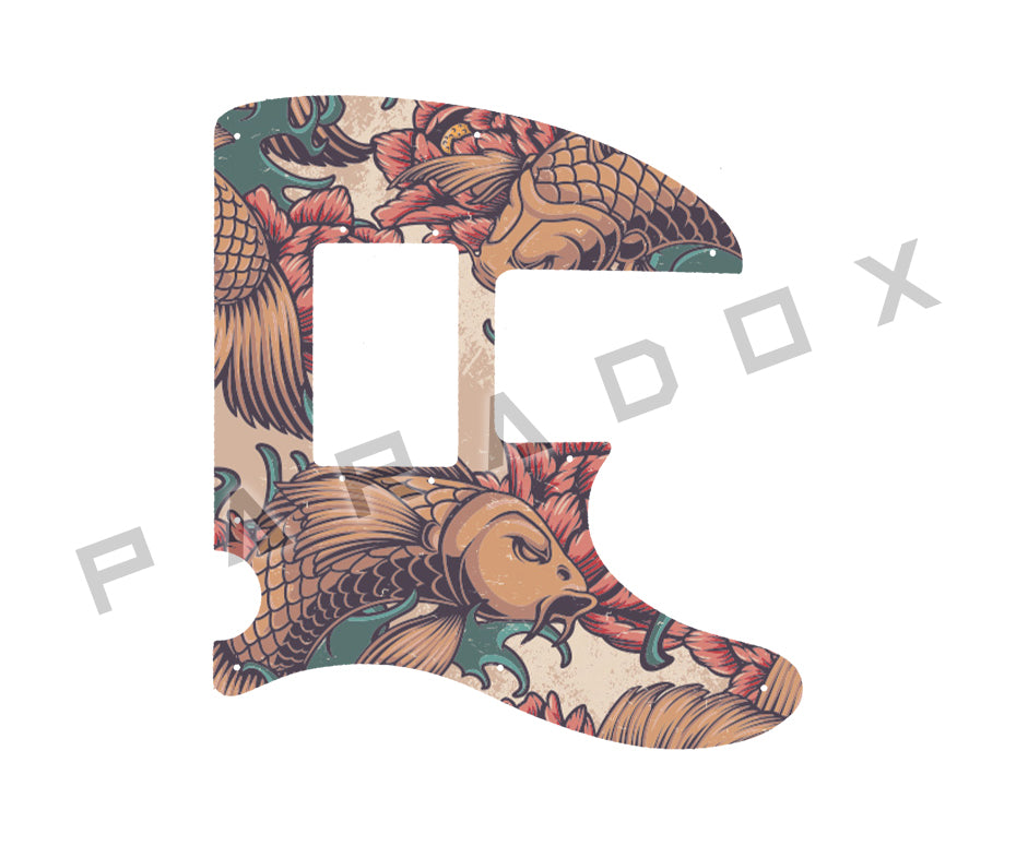 Custom Pickguard For 2013 - 2014 Made in Indonesia Squier Vintage Modified Telecaster Bass Special