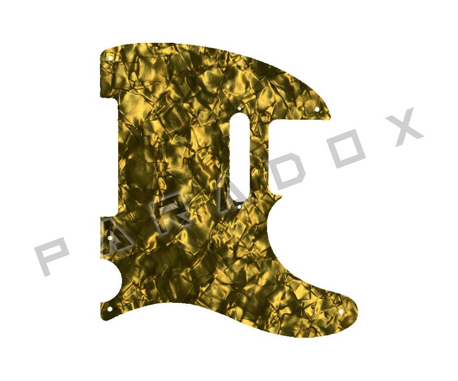 Custom Pickguard For 2022 - 2024 Made in Indonesia Squier 40th Anniversary Gold Edition Telecaster