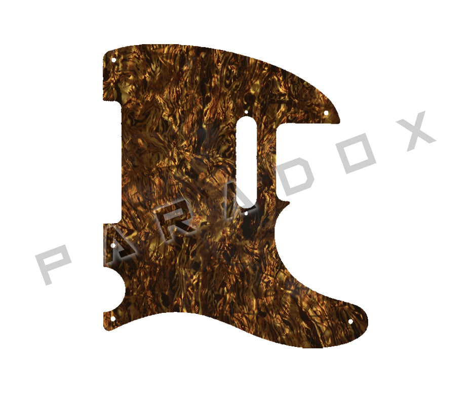 Custom Pickguard For 2022 - 2024 Made in Indonesia Squier 40th Anniversary Gold Edition Telecaster