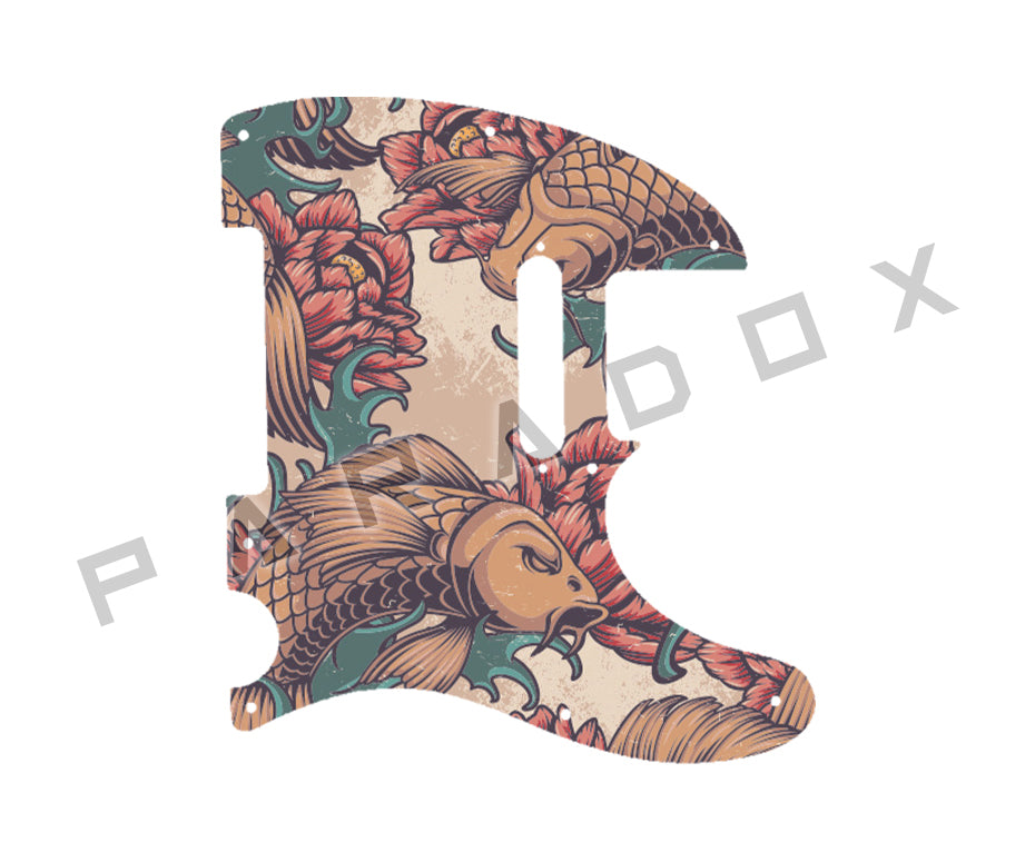Custom Pickguard For 2021 Made in Mexico Fender 75th Anniversary Telecaster
