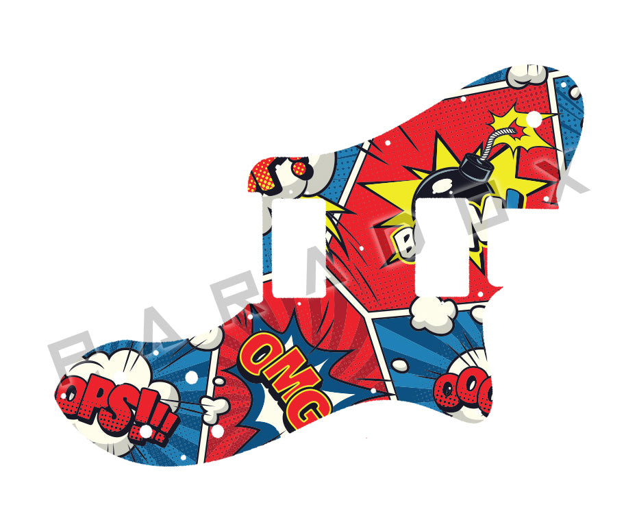 Custom Pickguard For 2020 - 2024 Made in America Fender American Professional II Telecaster Deluxe
