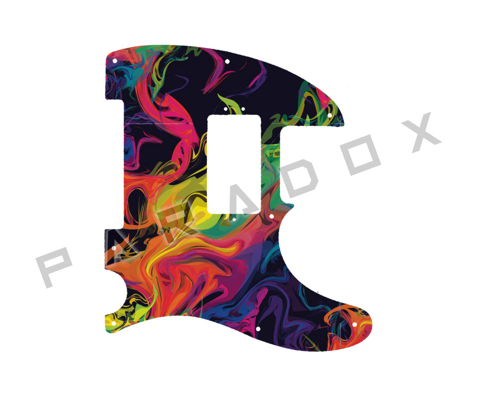 Custom Pickguard For 2021 - 2025 Made in America Fender American Ultra Luxe Telecaster Floyd Rose HH
