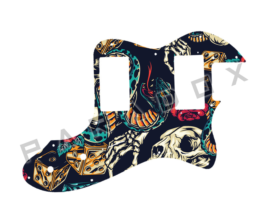 Custom Pickguard For 2022 - 2024 Made in America Fender American Vintage II '72 Telecaster Thinline