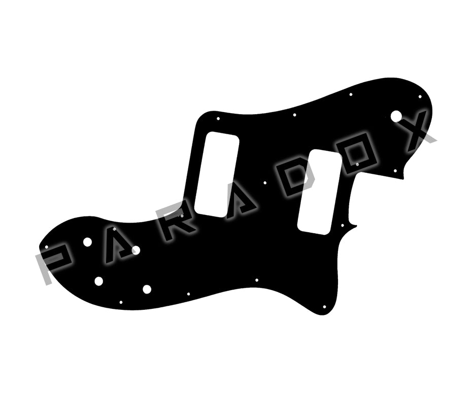 Custom Pickguard For 2010 - 2012 Made in Mexico Fender Classic Player Telecaster Deluxe Black Dove