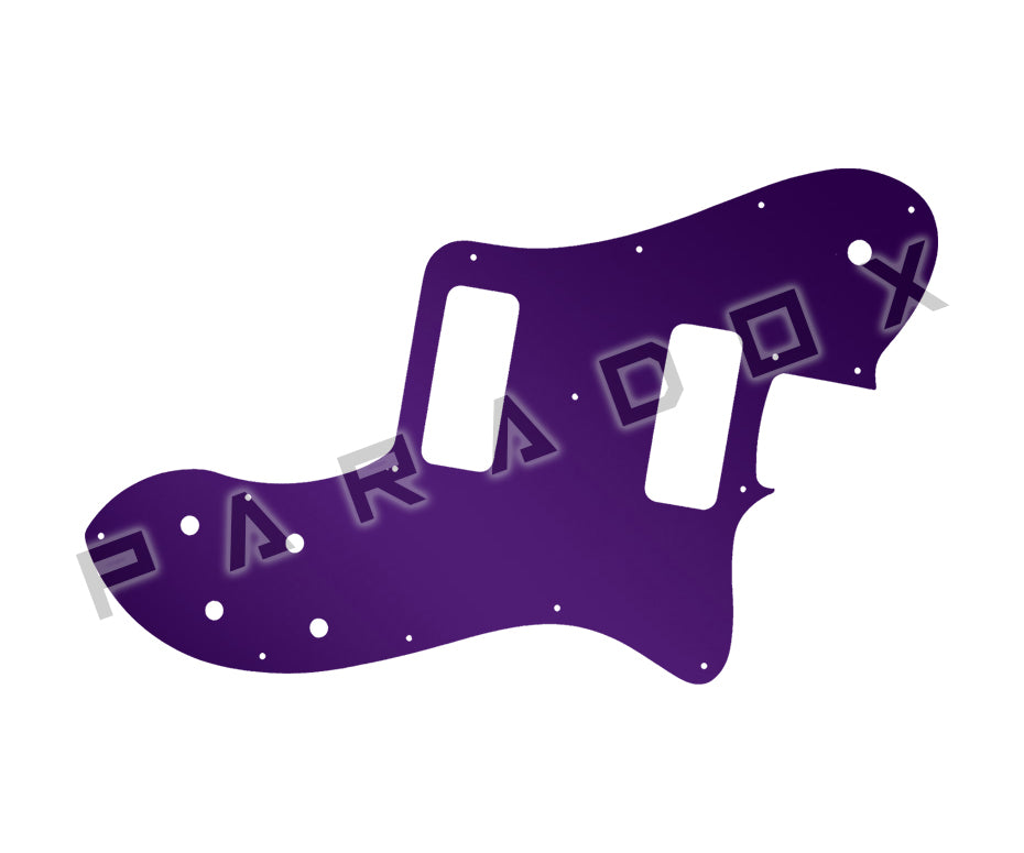 Custom Pickguard For 2010 - 2012 Made in Mexico Fender Classic Player Telecaster Deluxe Black Dove