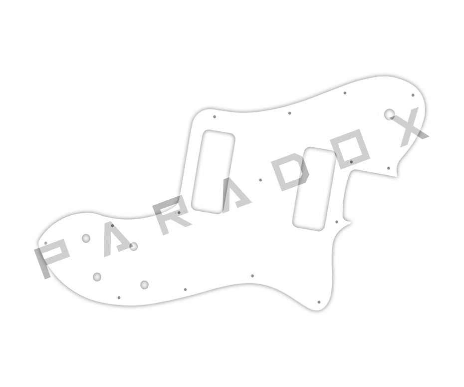 Custom Pickguard For 2010 - 2012 Made in Mexico Fender Classic Player Telecaster Deluxe Black Dove