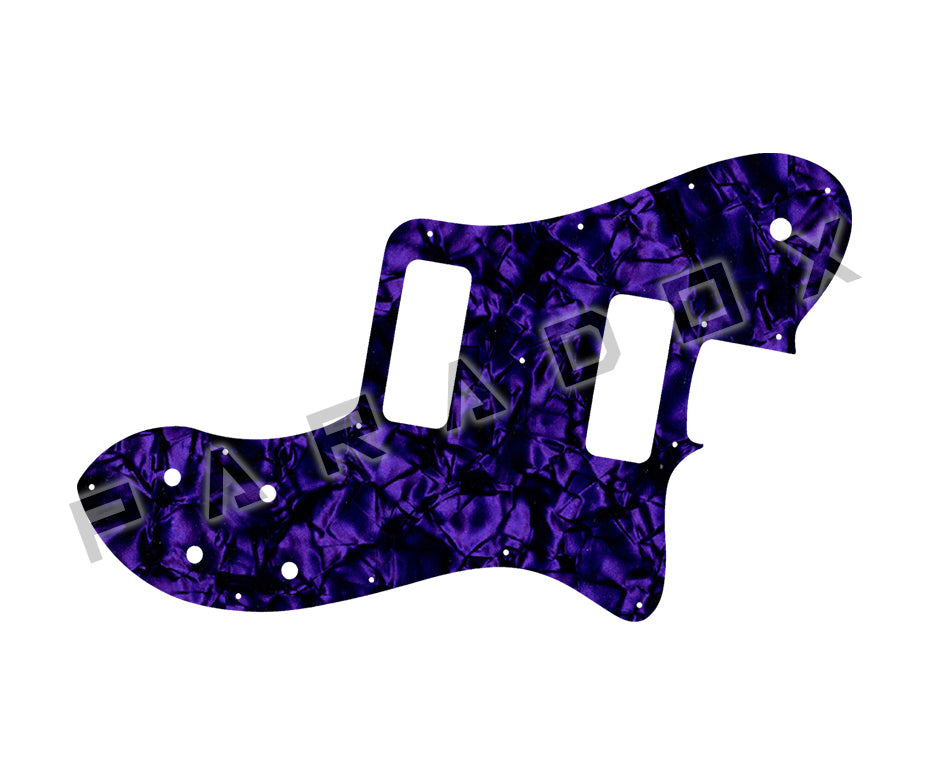 Custom Pickguard For 2010 - 2012 Made in Mexico Fender Classic Player Telecaster Deluxe Black Dove