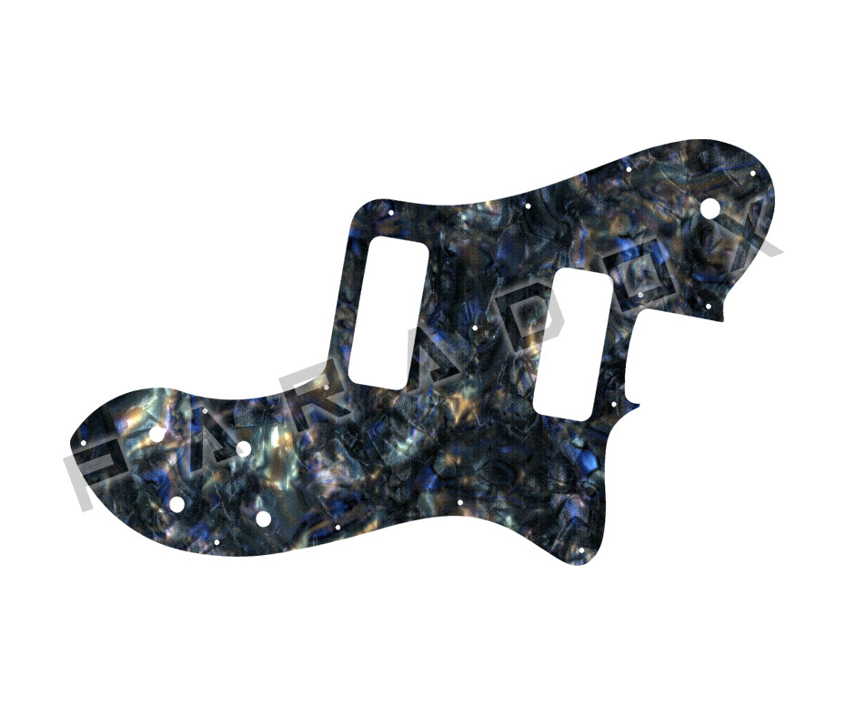 Custom Pickguard For 2010 - 2012 Made in Mexico Fender Classic Player Telecaster Deluxe Black Dove