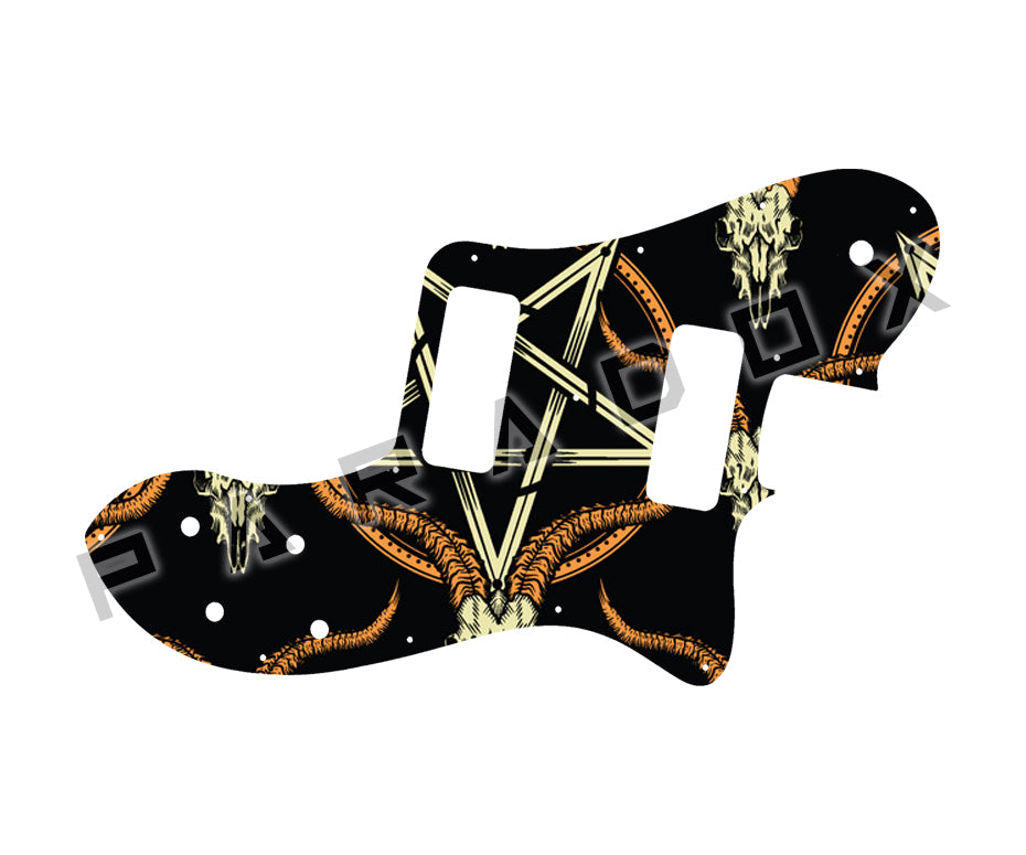 Custom Pickguard For 2010 - 2012 Made in Mexico Fender Classic Player Telecaster Deluxe Black Dove