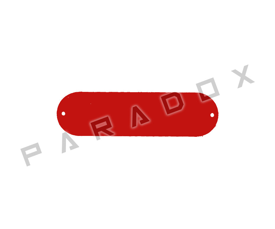 Custom Cavity Cover For Made in America Fender Cabronita Precision Bass 1.458" X 5.313"