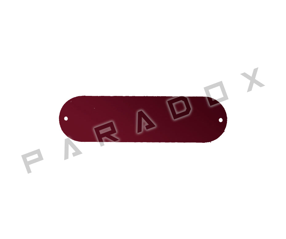 Custom Cavity Cover For Made in America Fender Cabronita Precision Bass 1.458" X 5.313"