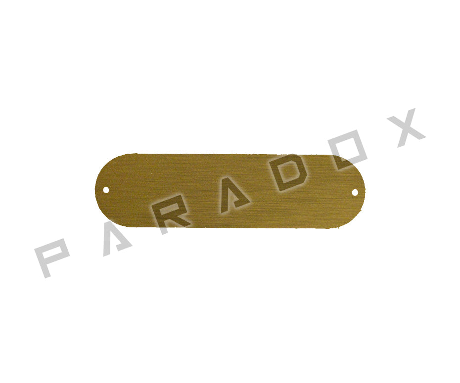 Custom Cavity Cover For Made in America Fender Cabronita Precision Bass 1.458" X 5.313"
