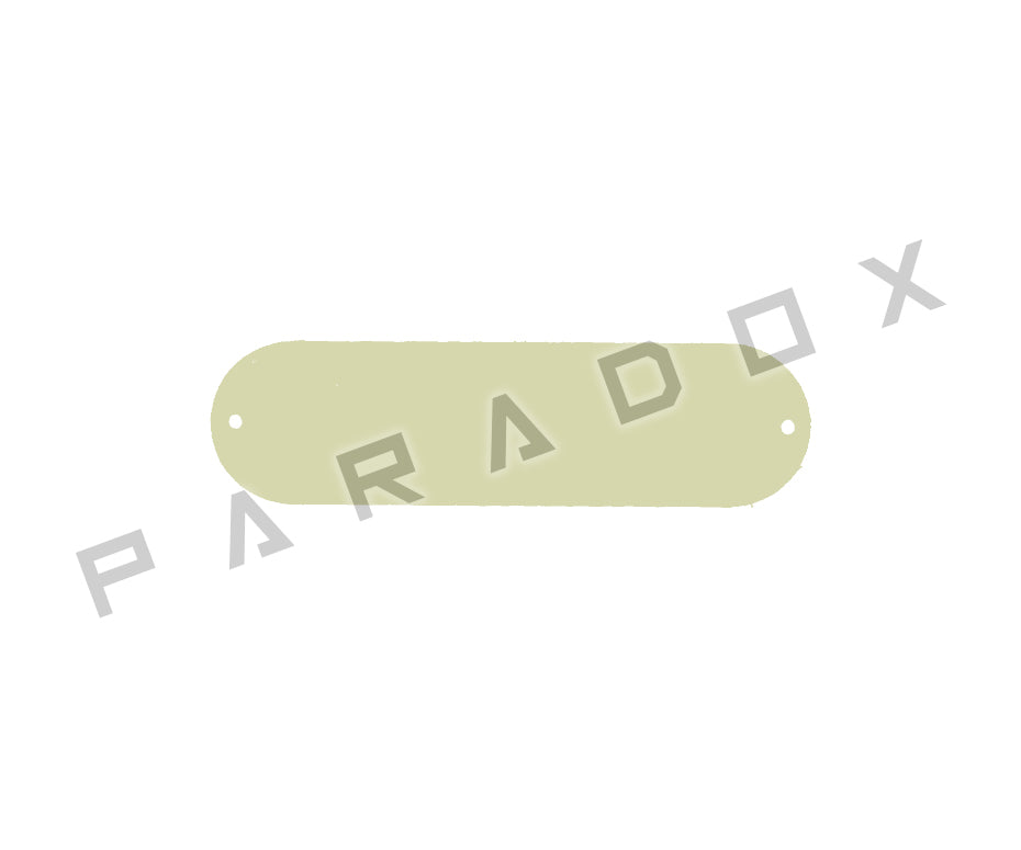 Custom Cavity Cover For Made in America Fender Cabronita Precision Bass 1.458" X 5.313"