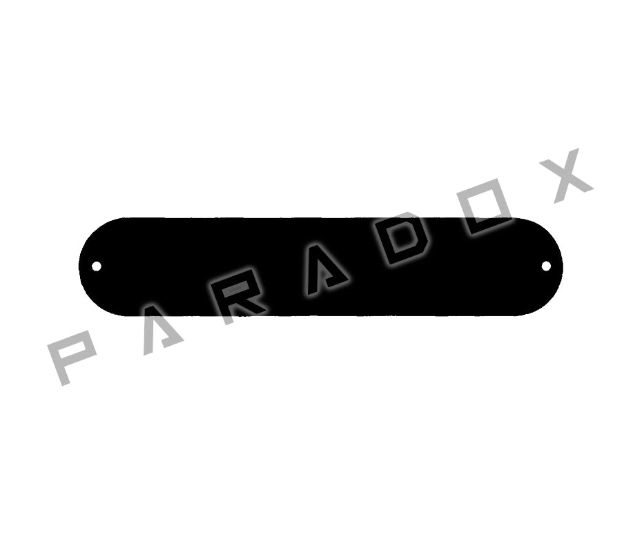 Custom Cavity Cover For Made in America Fender Cabronita Guitar 1.266" X 6.263"