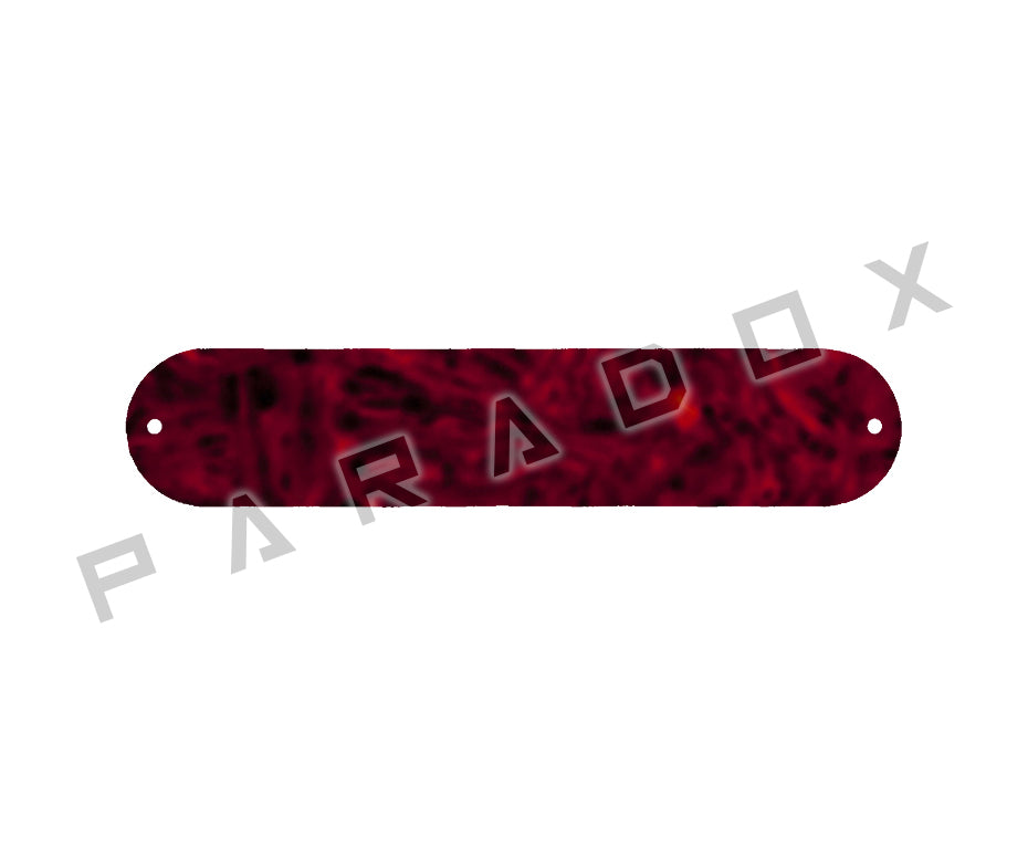 Custom Cavity Cover For Made in America Fender Cabronita Guitar 1.266" X 6.263"