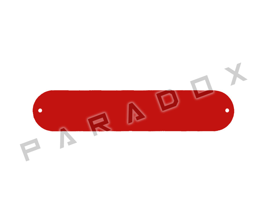 Custom Cavity Cover For Made in America Fender Cabronita Guitar 1.266" X 6.263"