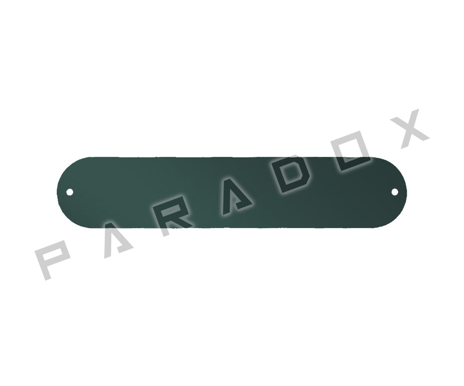 Custom Cavity Cover For Made in America Fender Cabronita Guitar 1.266" X 6.263"