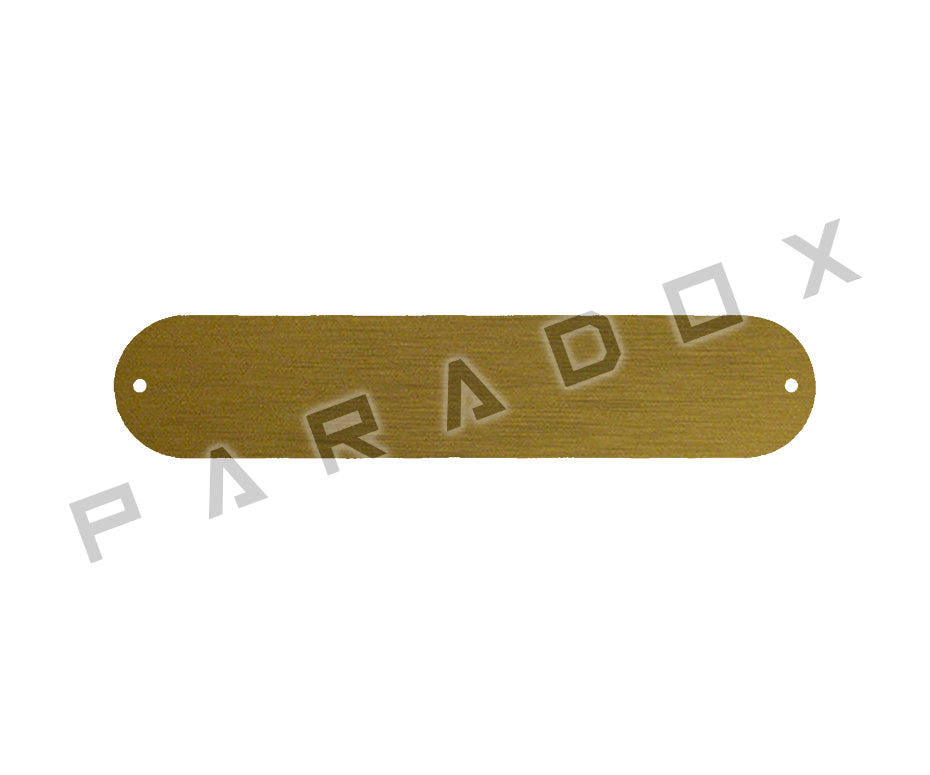 Custom Cavity Cover For Made in America Fender Cabronita Guitar 1.266" X 6.263"