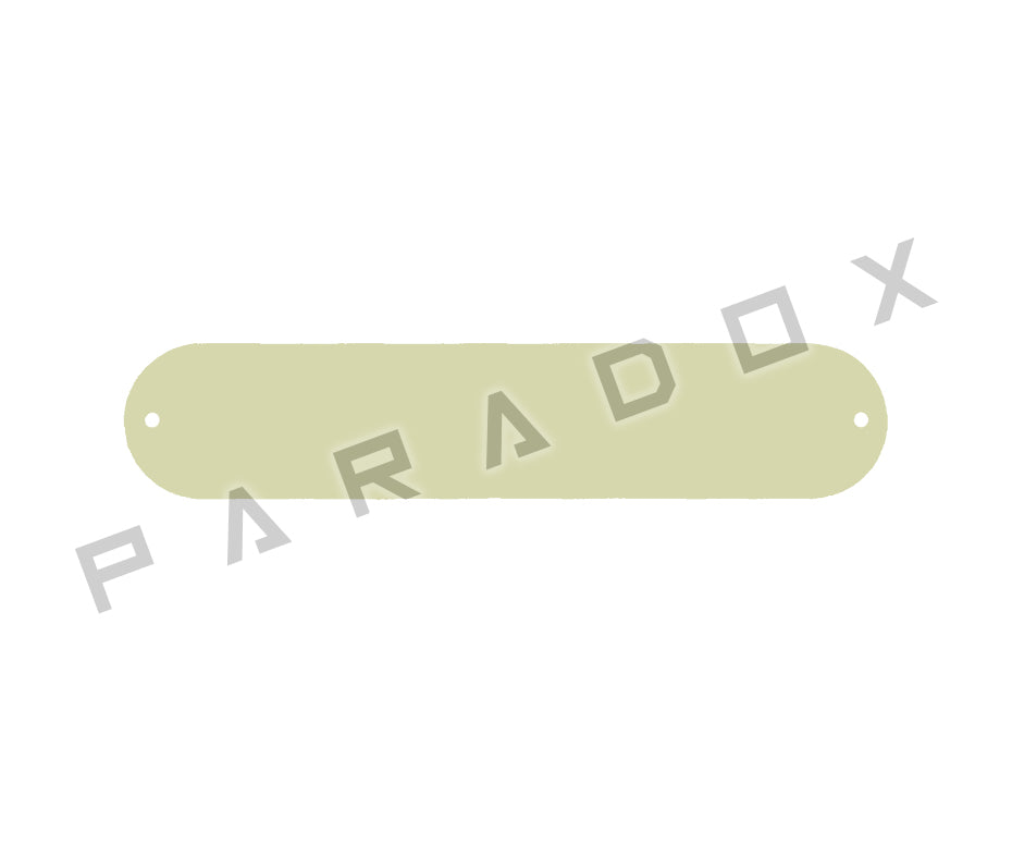 Custom Cavity Cover For Made in America Fender Cabronita Guitar 1.266" X 6.263"