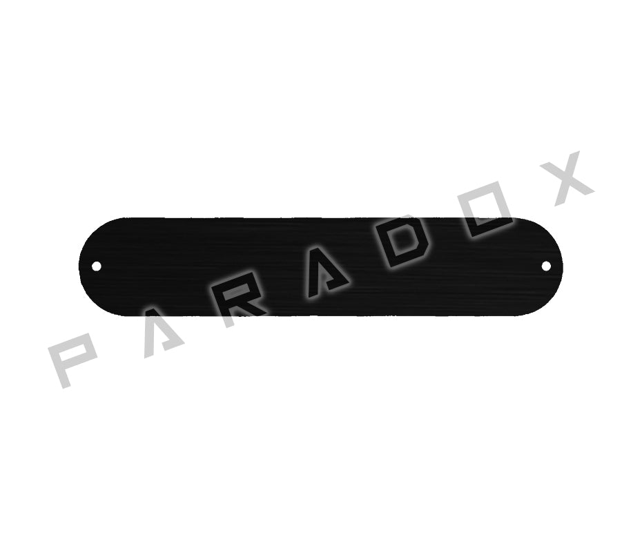 Custom Cavity Cover For Made in America Fender Cabronita Guitar 1.266" X 6.263"