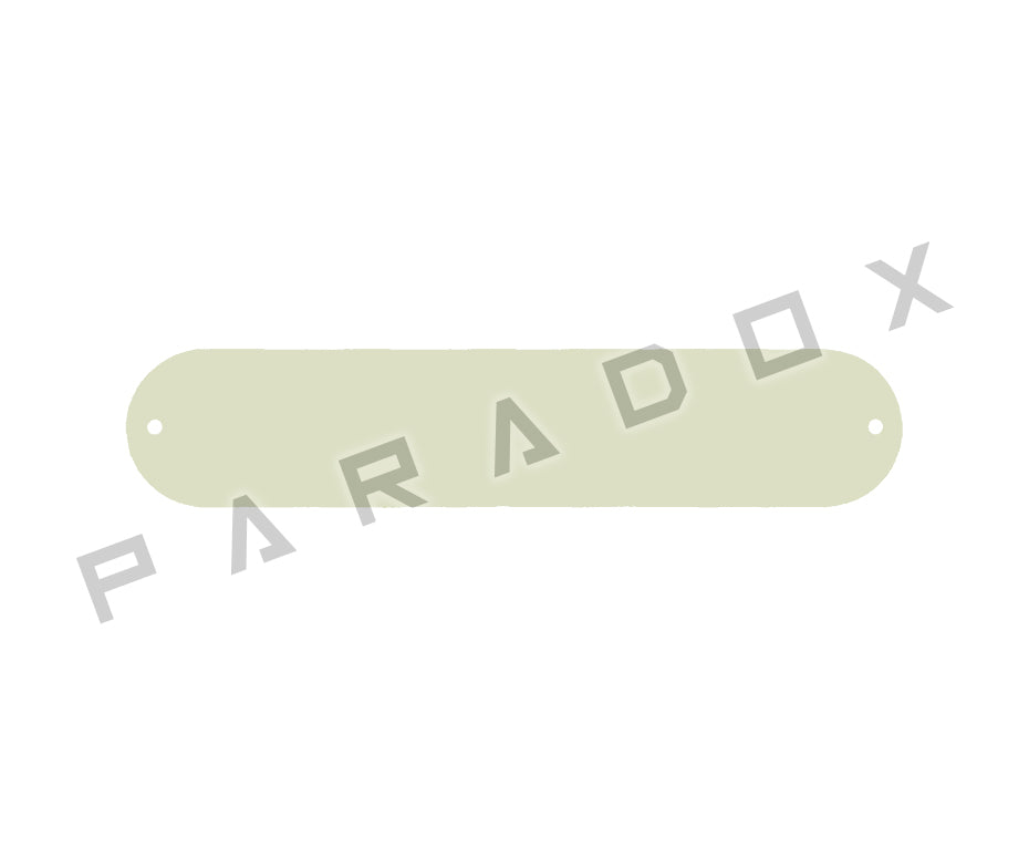 Custom Cavity Cover For Made in America Fender Cabronita Guitar 1.266" X 6.263"