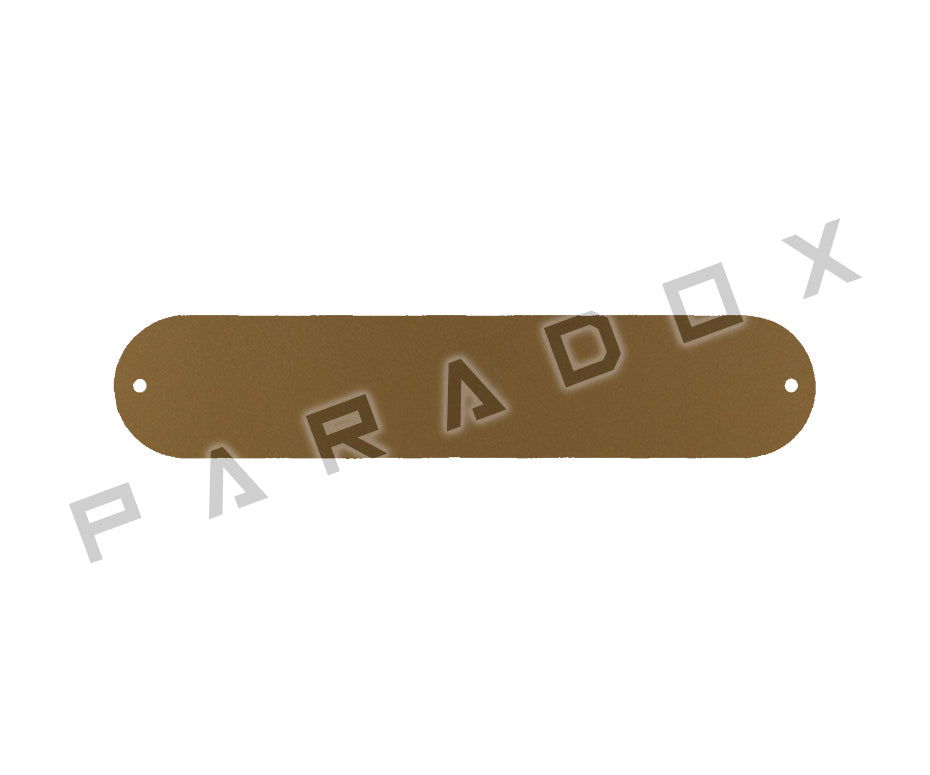 Custom Cavity Cover For Made in America Fender Cabronita Guitar 1.266" X 6.263"