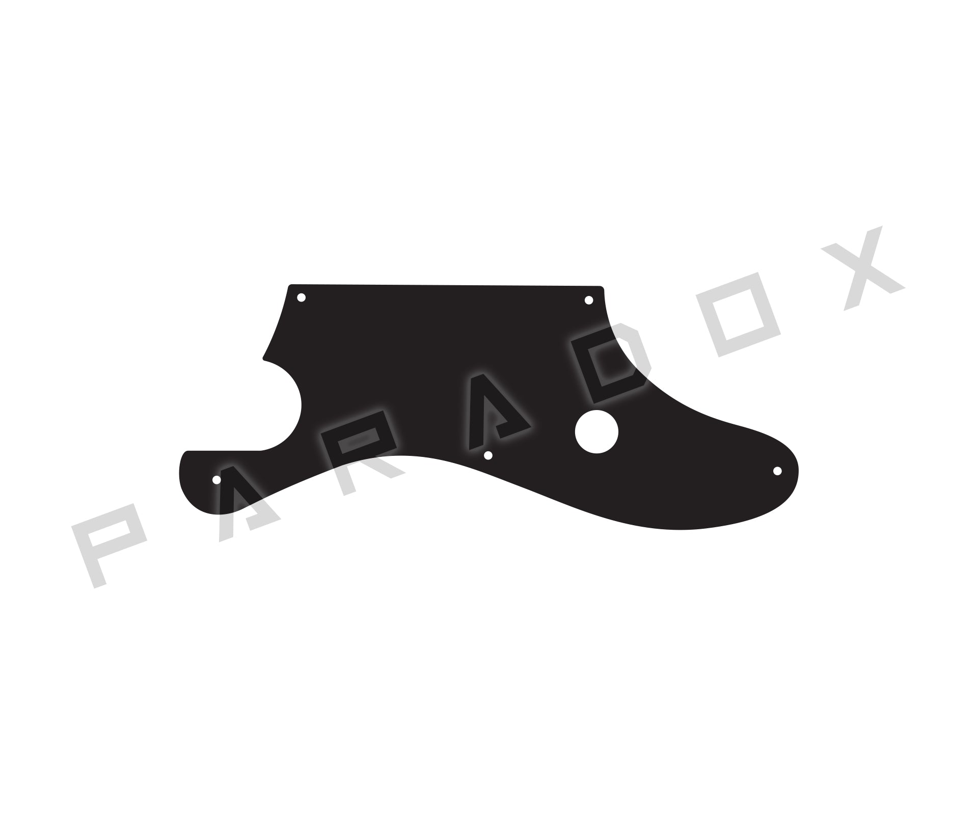 Custom Pickguard For 2024 - 2025 Made in America Fender Jack White Signature Triplecaster