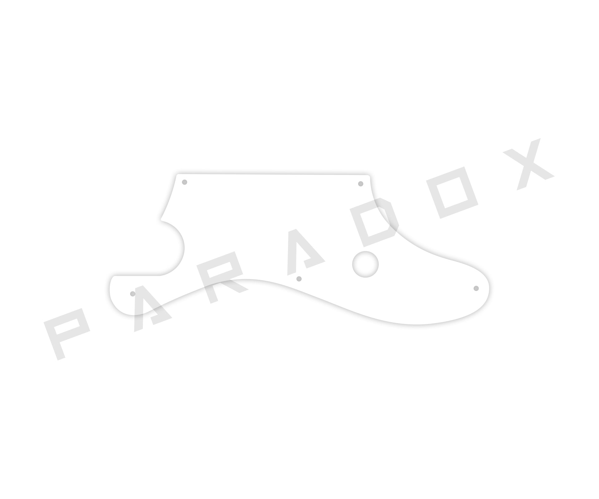 Custom Pickguard For 2024 - 2025 Made in America Fender Jack White Signature Triplecaster