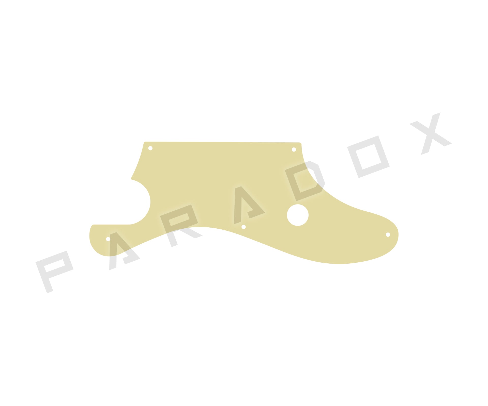Custom Pickguard For 2024 - 2025 Made in America Fender Jack White Signature Triplecaster