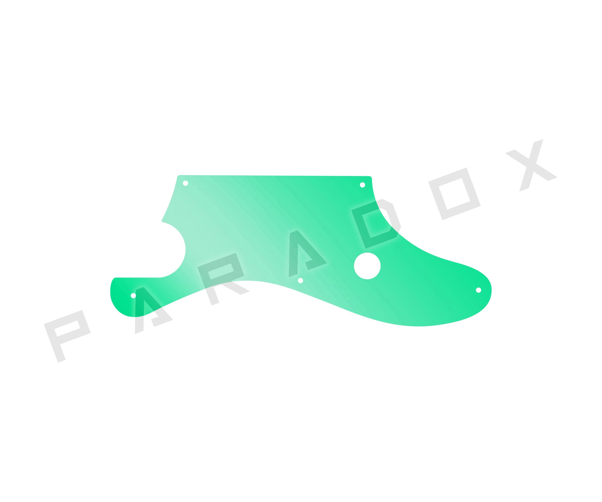 Custom Pickguard For 2024 - 2025 Made in America Fender Jack White Signature Triplecaster
