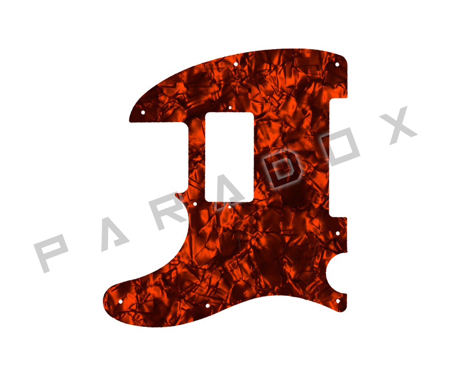 Custom Pickguard For 2018 - 2019 Made in China Squier Contemporary Telecaster HH Left Handed