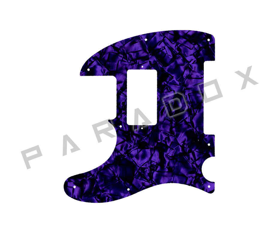 Custom Pickguard For 2018 - 2019 Made in China Squier Contemporary Telecaster HH Left Handed