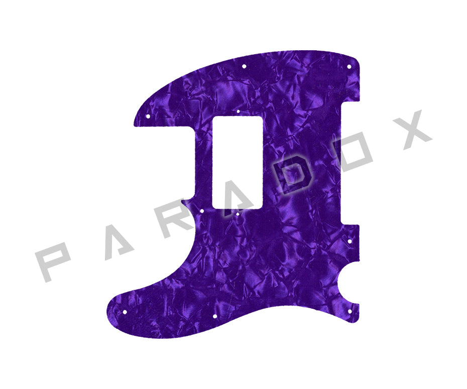 Custom Pickguard For 2018 - 2019 Made in China Squier Contemporary Telecaster HH Left Handed