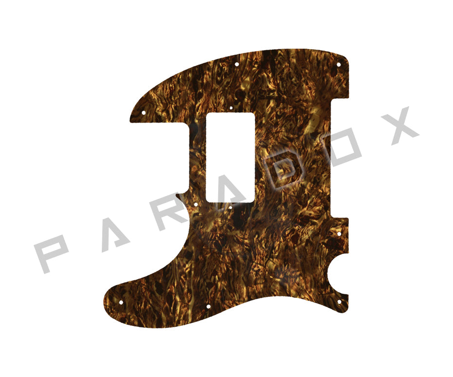 Custom Pickguard For 2018 - 2019 Made in China Squier Contemporary Telecaster HH Left Handed