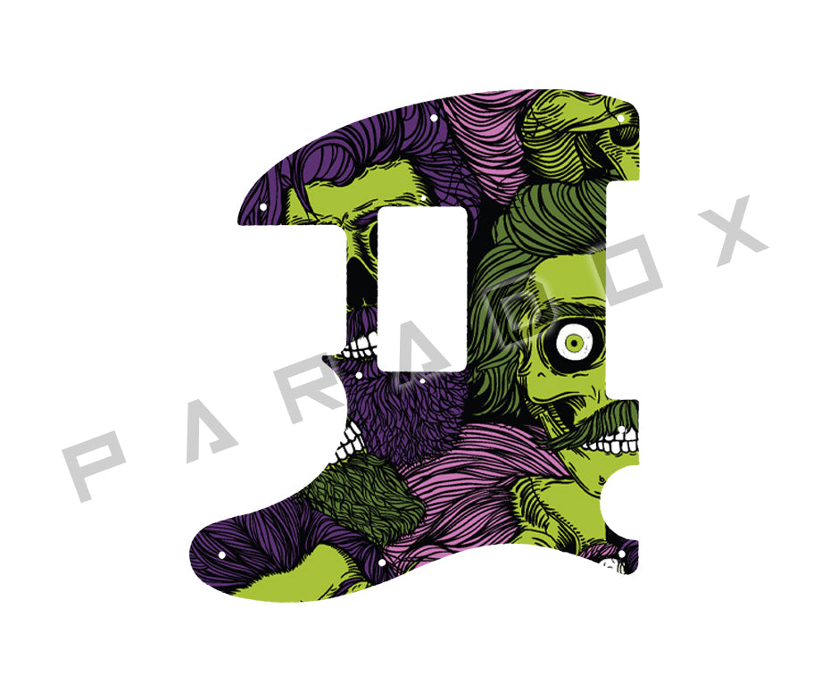 Custom Pickguard For 2018 - 2019 Made in China Squier Contemporary Telecaster HH Left Handed