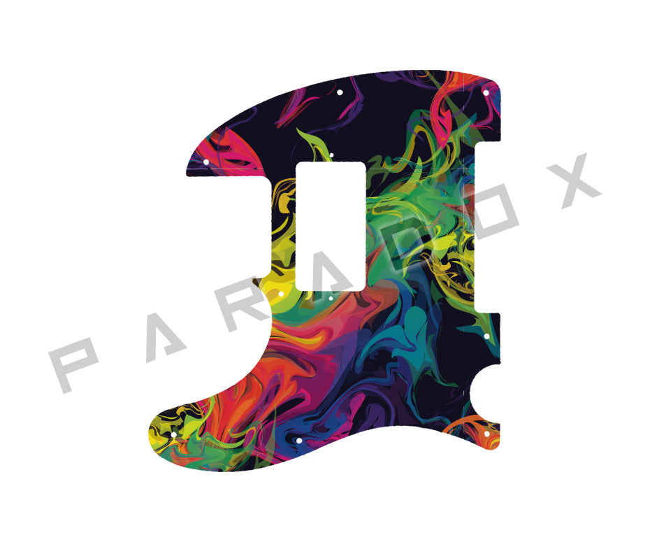 Custom Pickguard For 2018 - 2019 Made in China Squier Contemporary Telecaster HH Left Handed