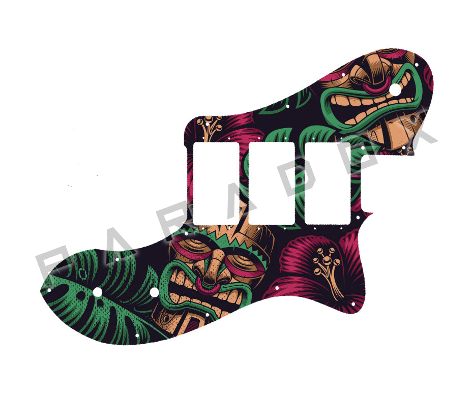 Custom Pickguard For 2007 - 2016 Made in Mexico John 5 Artist Series Signature Triple Tele Deluxe