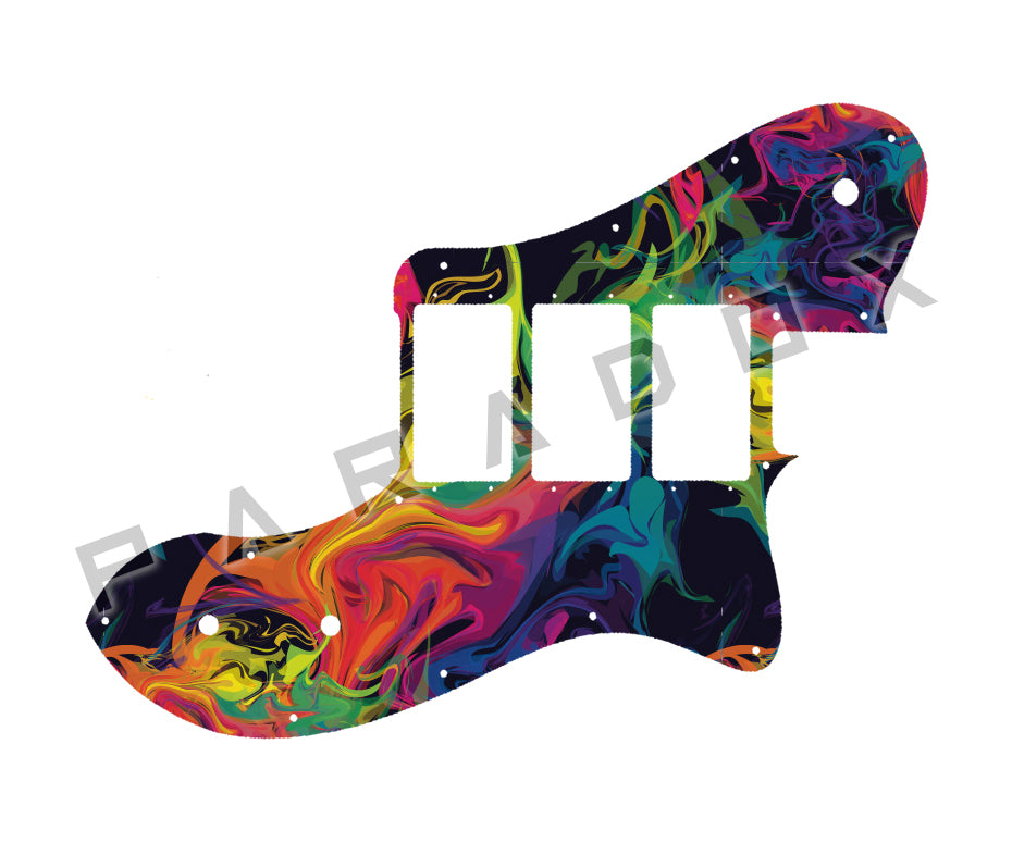 Custom Pickguard For 2007 - 2016 Made in Mexico John 5 Artist Series Signature Triple Tele Deluxe