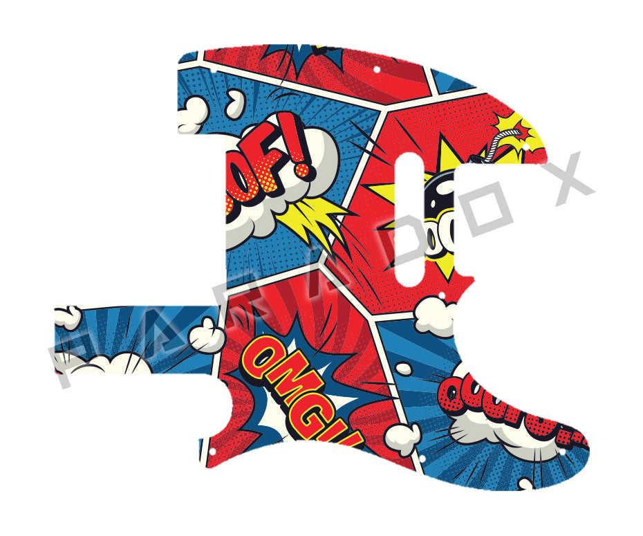 Custom Pickguard For 2019 Made in America Fender Jimmy Page Dragon Telecaster