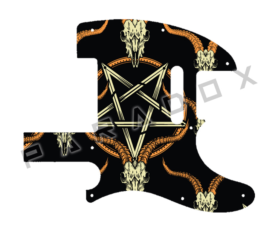 Custom Pickguard For 2019 Made in America Fender Jimmy Page Dragon Telecaster