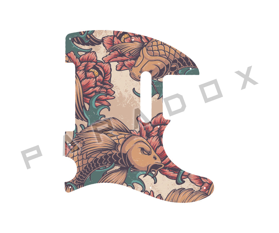 Custom Pickguard For 1984 - 1987 Made in Japan Fender Telecaster 8 - hole