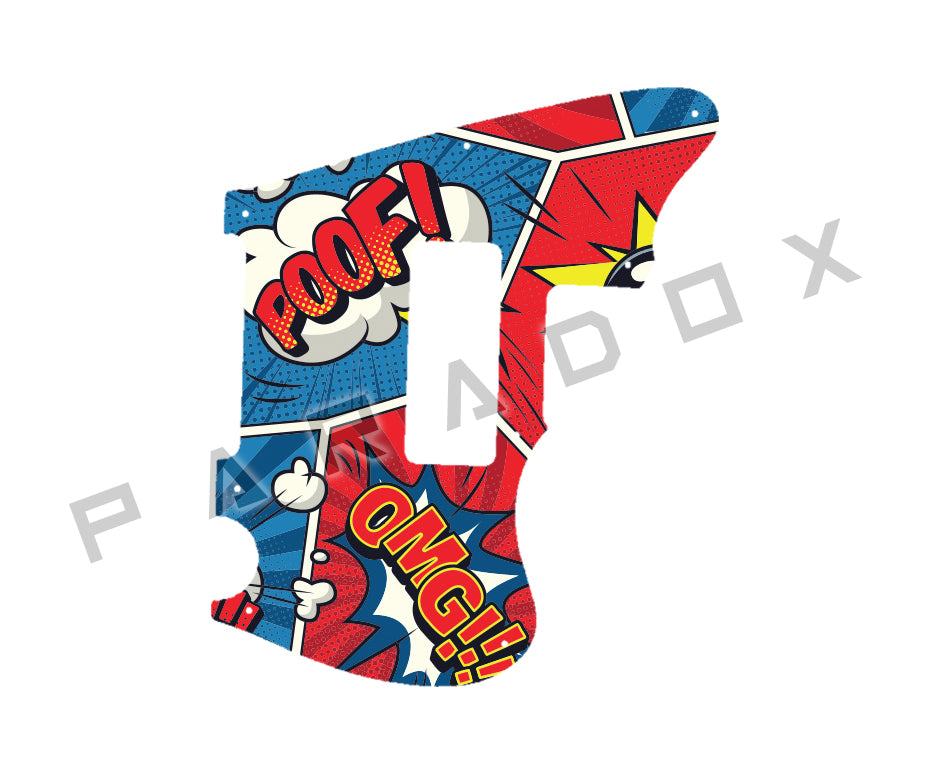 Custom Pickguard For 2020 - Present Made in Japan Fender Korina Offset Telecaster