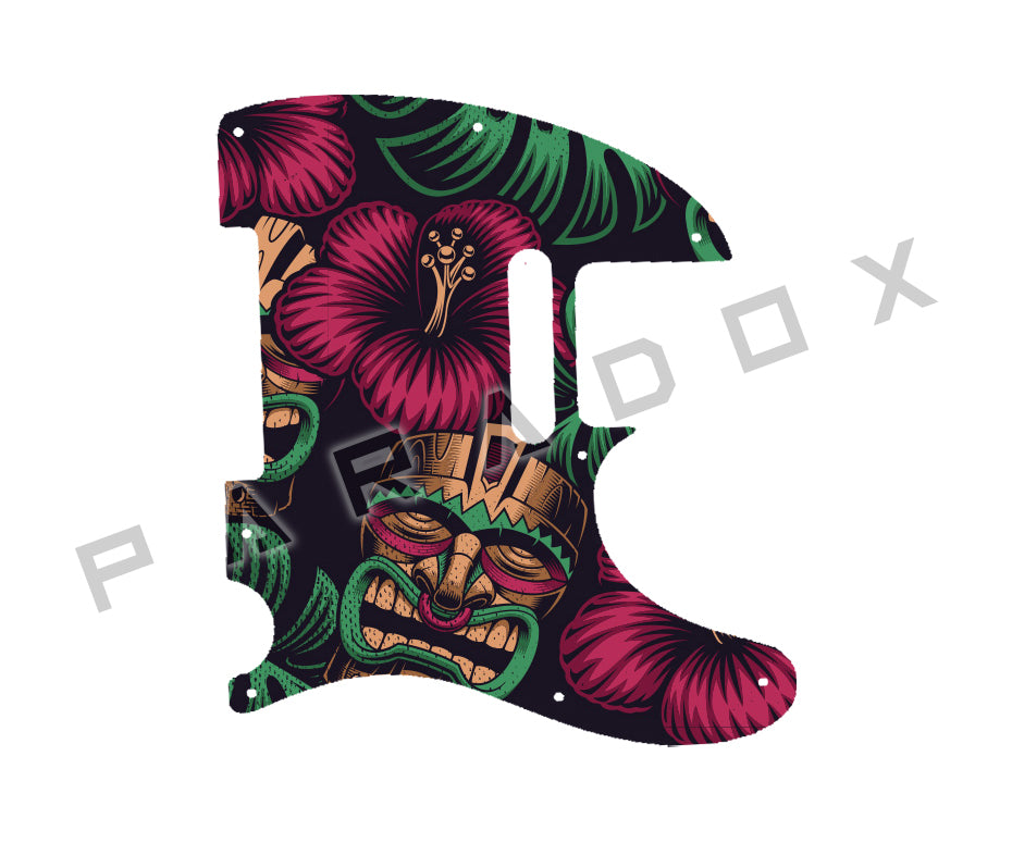 Custom Pickguard For 2006 - 2007 Made in Korea Fender Special Edition Koa Top Telecaster