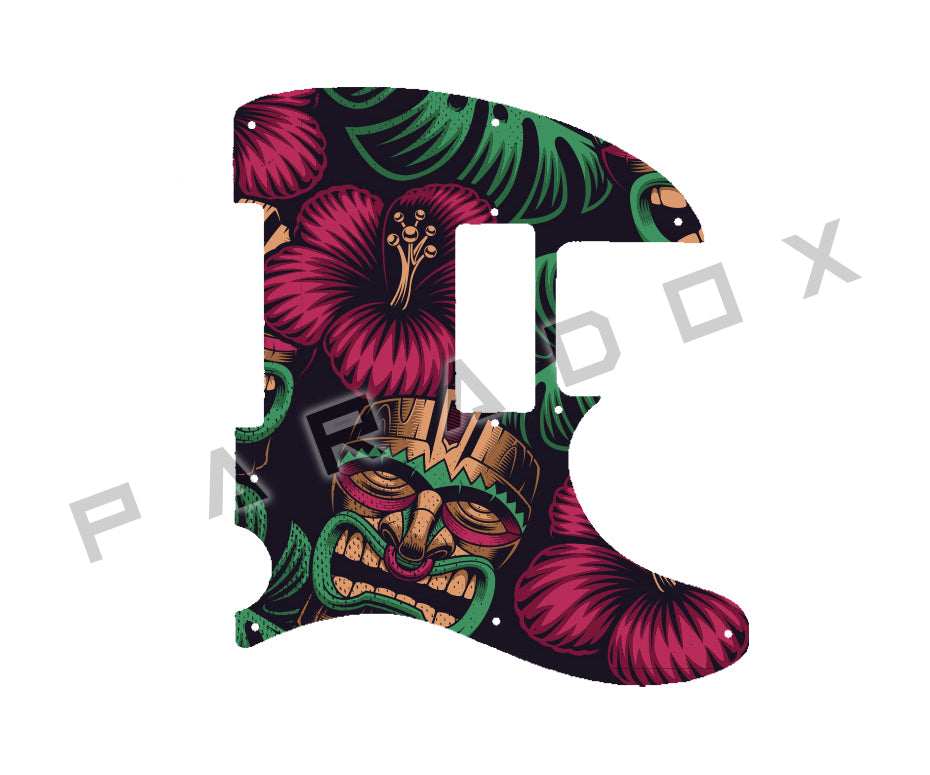 Custom Pickguard For 2018 Sublime Guitars J-Hawk Telecaster Deluxe