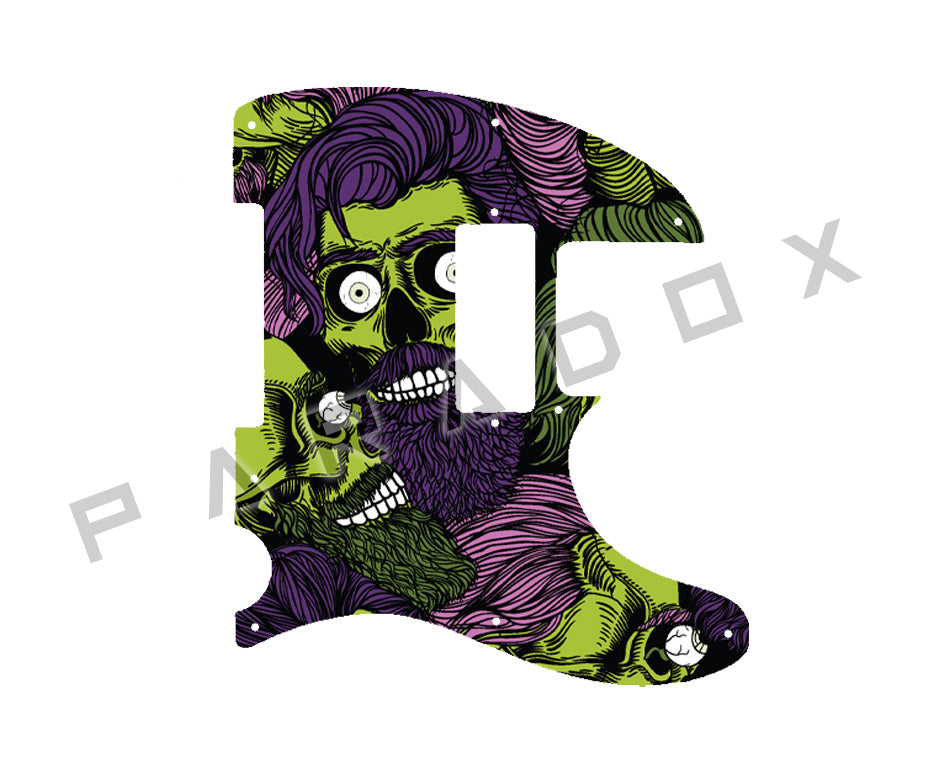 Custom Pickguard For 2018 Sublime Guitars J-Hawk Telecaster Deluxe