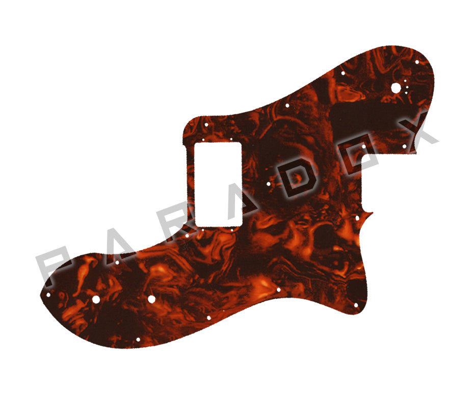 Custom Pickguard For 2023 - 2024 Made in China Squier by Fender Paranormal Esquire Deluxe