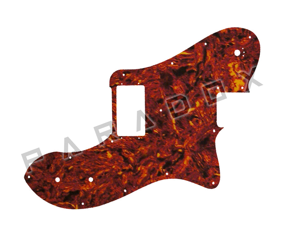 Custom Pickguard For 2023 - 2024 Made in China Squier by Fender Paranormal Esquire Deluxe