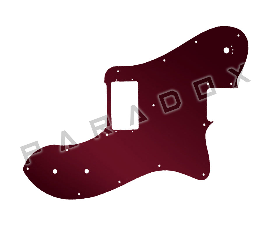 Custom Pickguard For 2023 - 2024 Made in China Squier by Fender Paranormal Esquire Deluxe