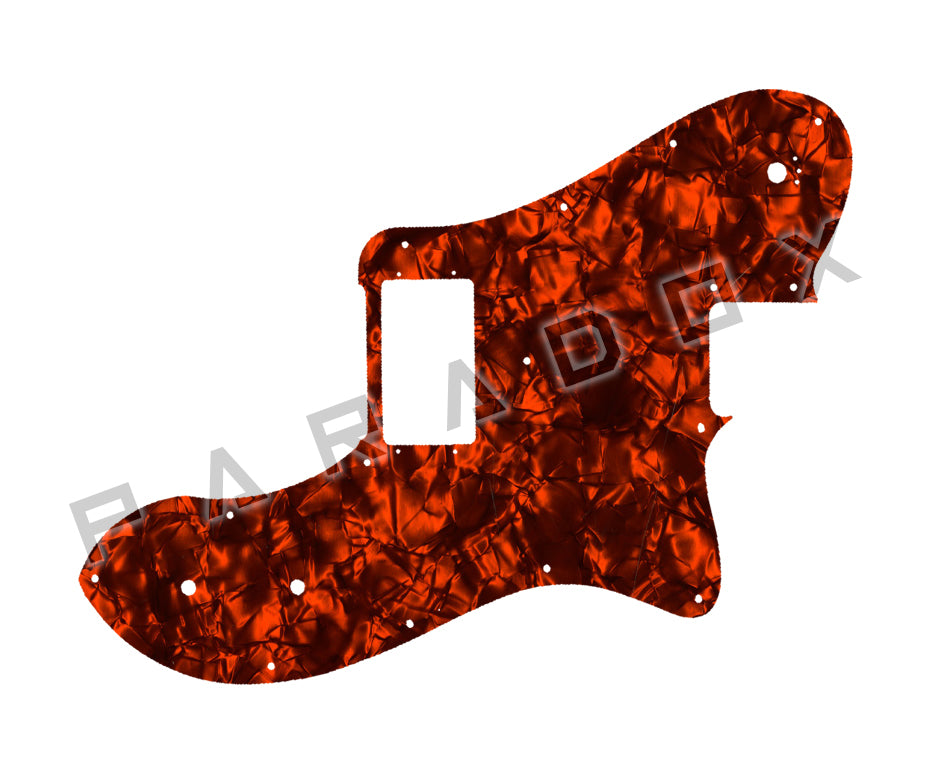 Custom Pickguard For 2023 - 2024 Made in China Squier by Fender Paranormal Esquire Deluxe