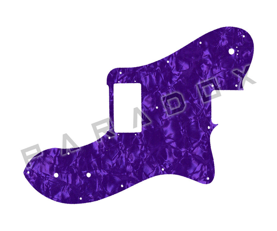 Custom Pickguard For 2023 - 2024 Made in China Squier by Fender Paranormal Esquire Deluxe